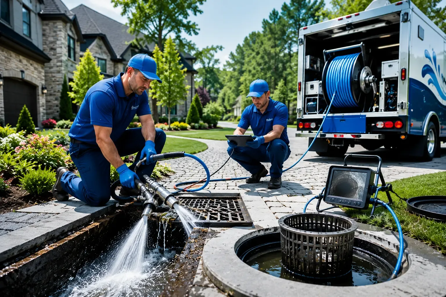 Local outdoor drain cleaning professionals in Santa Elena, TX